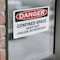 Signmission 5 in H x 7 in W, Vinyl Decal, Rectangle, Confined Space Keep Out Unless Authorized OS-2PACK-DS-D-57-L-19298 - alternate 4